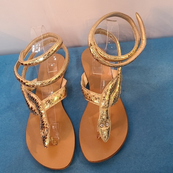 Rivera Cobra Snake Sandals - Picture 10 of 13